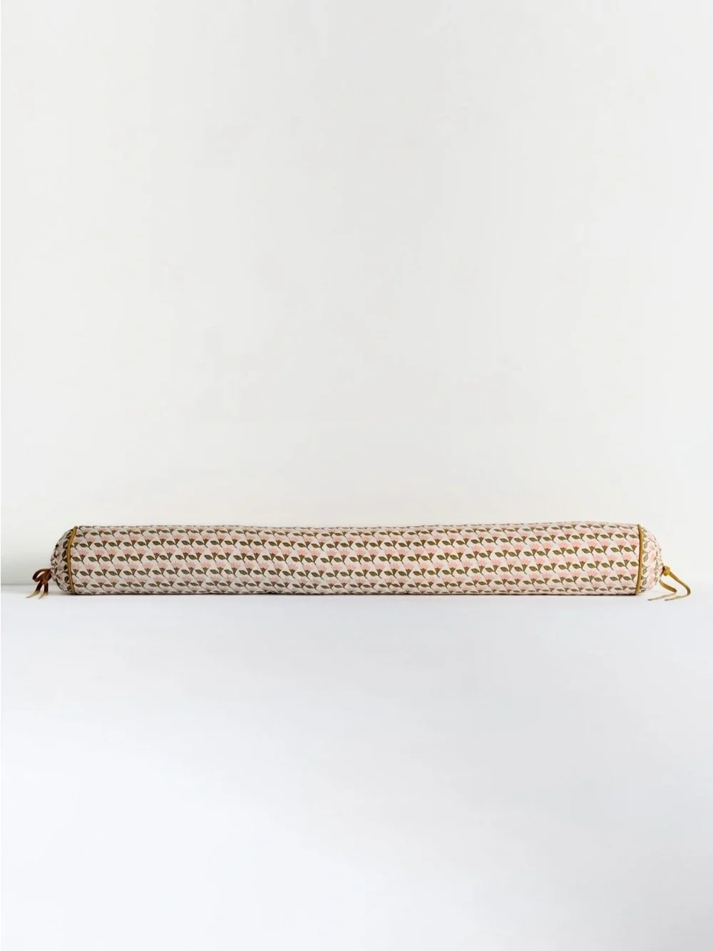 Anthropologie Sonny Cotton Printed Floral Bolster Pillow